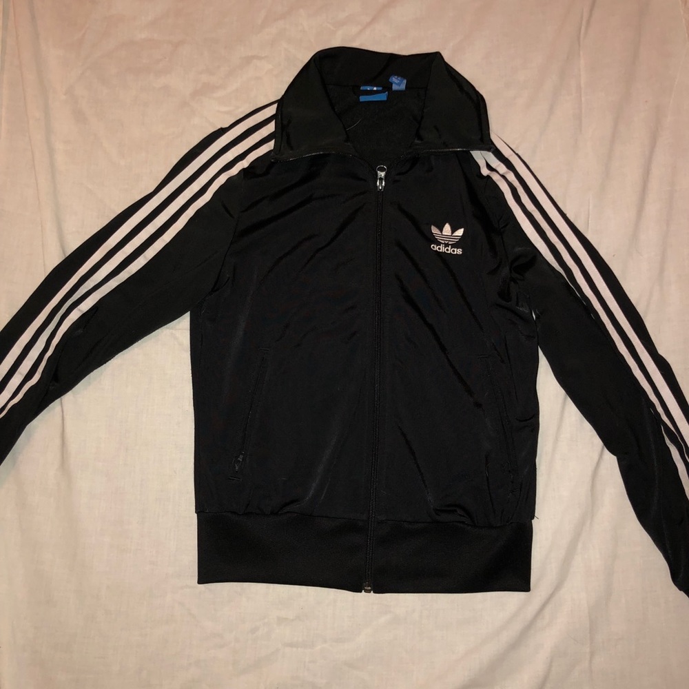 Adidas track zip up hoodie